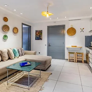 Lovely 2-bedroom With Ac-netflix-nespreso Apartment Marrakesh